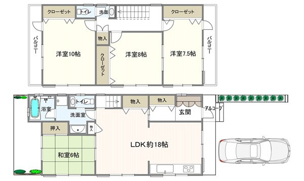 間取図